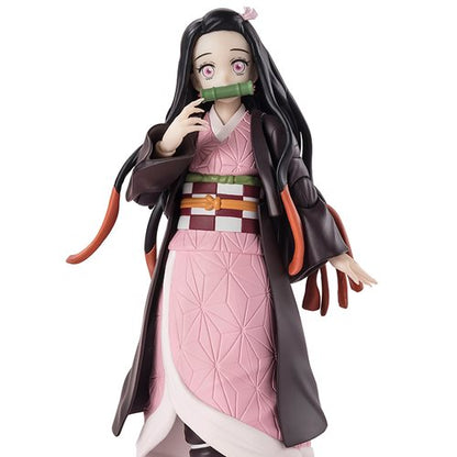 Demon Slayer: Kimetsu No Yaiba Nezuko Kamado S.H.Figuarts Action Figure
Demon Slayer Bandai Tamashii Nations Action Figures. Item Number: BLFBAS66476