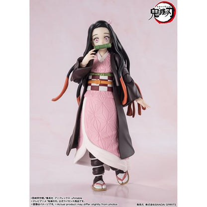 Demon Slayer: Kimetsu No Yaiba Nezuko Kamado S.H.Figuarts Action Figure
Demon Slayer Bandai Tamashii Nations Action Figures. Item Number: BLFBAS66476