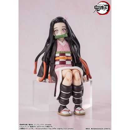 Demon Slayer: Kimetsu No Yaiba Nezuko Kamado S.H.Figuarts Action Figure
Demon Slayer Bandai Tamashii Nations Action Figures. Item Number: BLFBAS66476
