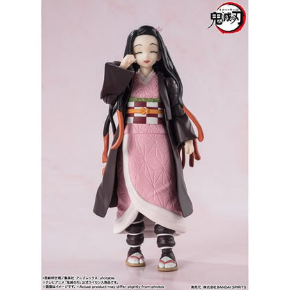 Demon Slayer: Kimetsu No Yaiba Nezuko Kamado S.H.Figuarts Action Figure
Demon Slayer Bandai Tamashii Nations Action Figures. Item Number: BLFBAS66476