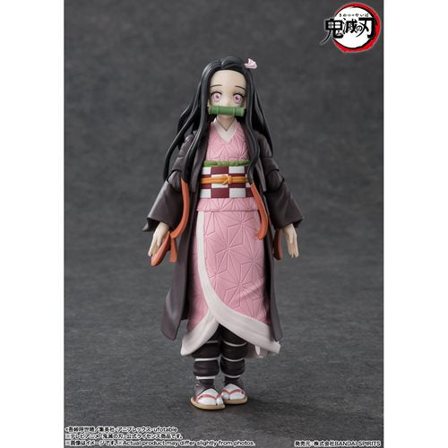 Demon Slayer: Kimetsu No Yaiba Nezuko Kamado S.H.Figuarts Action Figure
Demon Slayer Bandai Tamashii Nations Action Figures. Item Number: BLFBAS66476