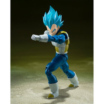 Dragon Ball Super Super Saiyan God Super Saiyan Vegeta Unwavering Saiyan Pride S.H.Figuarts Action Figure
Dragon Ball Bandai Tamashii Nations Action Figures. Item Number: BLFBAS66458a
