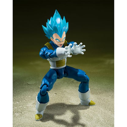 Dragon Ball Super Super Saiyan God Super Saiyan Vegeta Unwavering Saiyan Pride S.H.Figuarts Action Figure
Dragon Ball Bandai Tamashii Nations Action Figures. Item Number: BLFBAS66458a