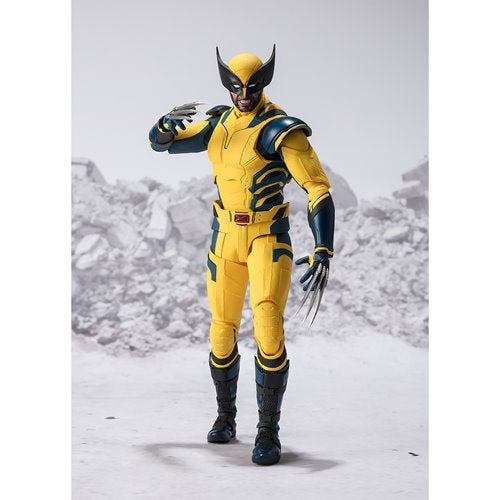 Deadpool and Wolverine Wolverine S.H.Figuarts Action Figure
Deadpool Bandai Tamashii Nations Action Figures. Item Number: BLFBAS66620