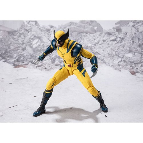 Deadpool and Wolverine Wolverine S.H.Figuarts Action Figure
Deadpool Bandai Tamashii Nations Action Figures. Item Number: BLFBAS66620