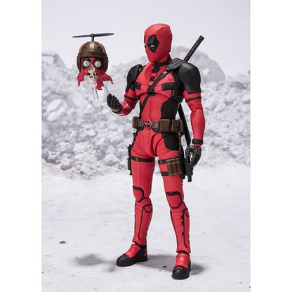 Deadpool and Wolverine Deadpool S.H.Figuarts Action Figure
Deadpool Bandai Tamashii Nations Action Figures. Item Number: BLFBAS66619