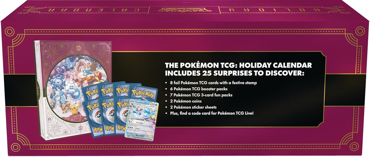 Pokémon Holiday Calendar – 25 Days of TCG Surprises