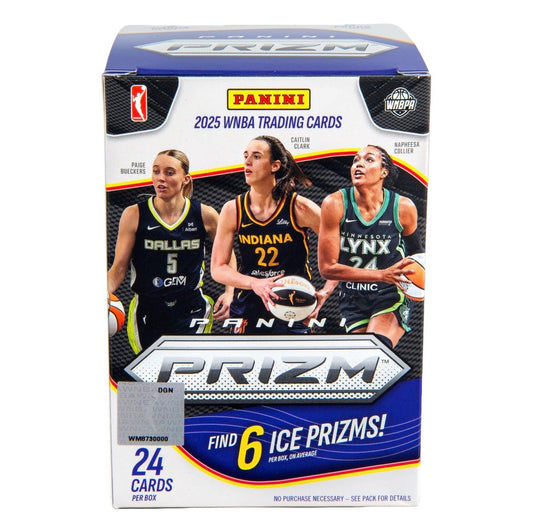 2025 Panini Prizm WNBA Basketball Blaster Box – 24 Card