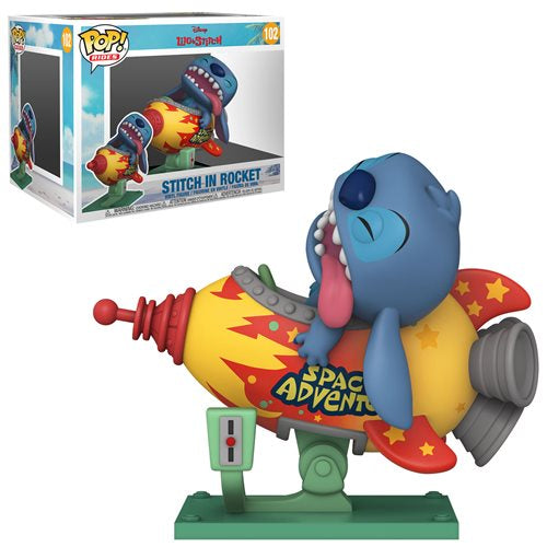 Lilo & Stitch Stitch in Rocket Funko Pop! Vinyl Vehicle #102.