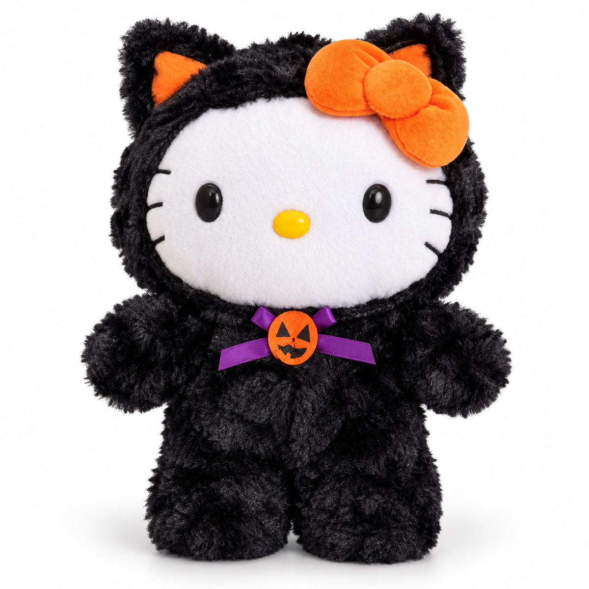 Hello Kitty Halloween Black Cat Musical Side-Stepper Plush – 12 Inches
