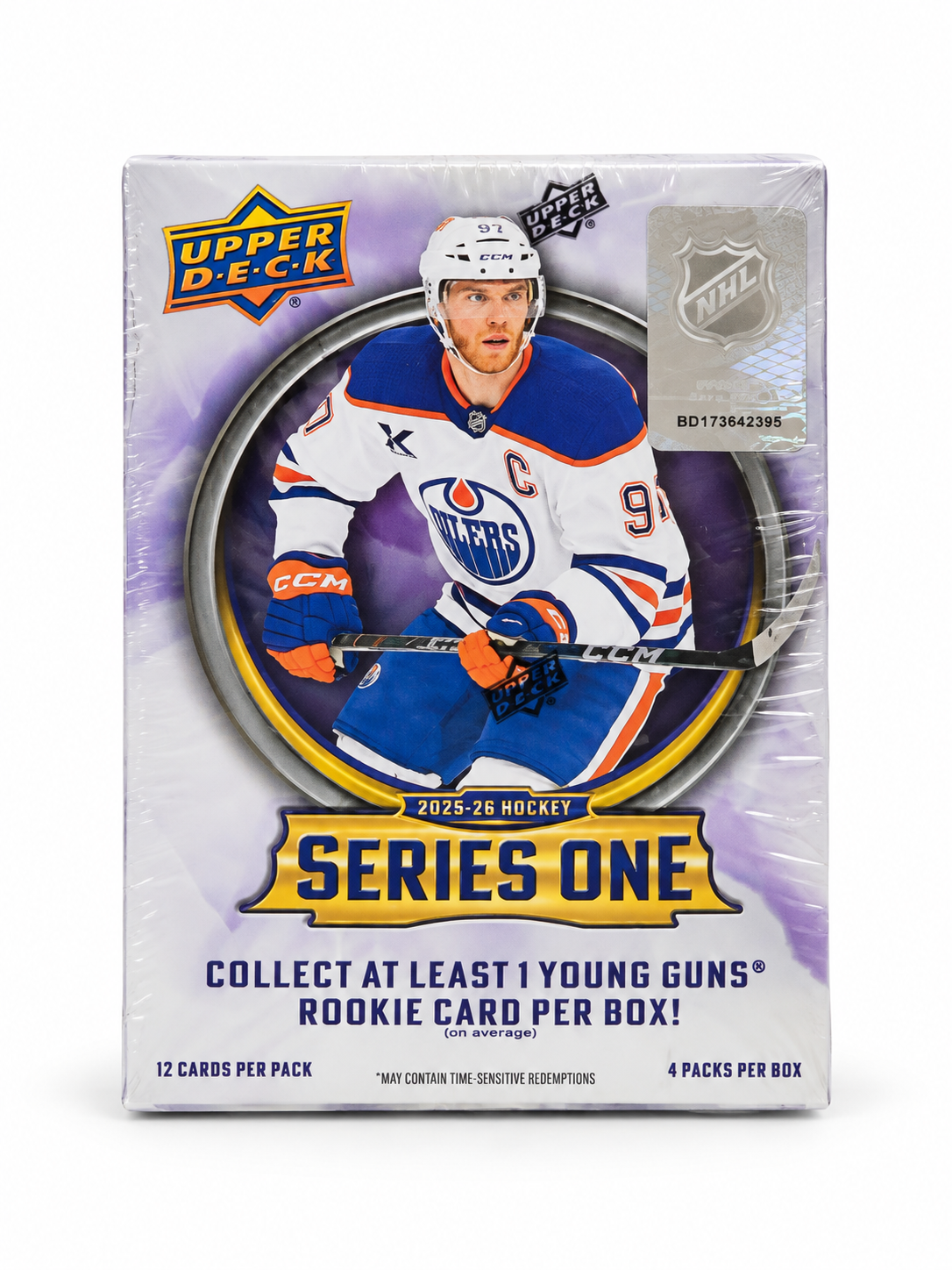 2025-26 Upper Deck Series One NHL Hockey Blaster Box – 4 Pack