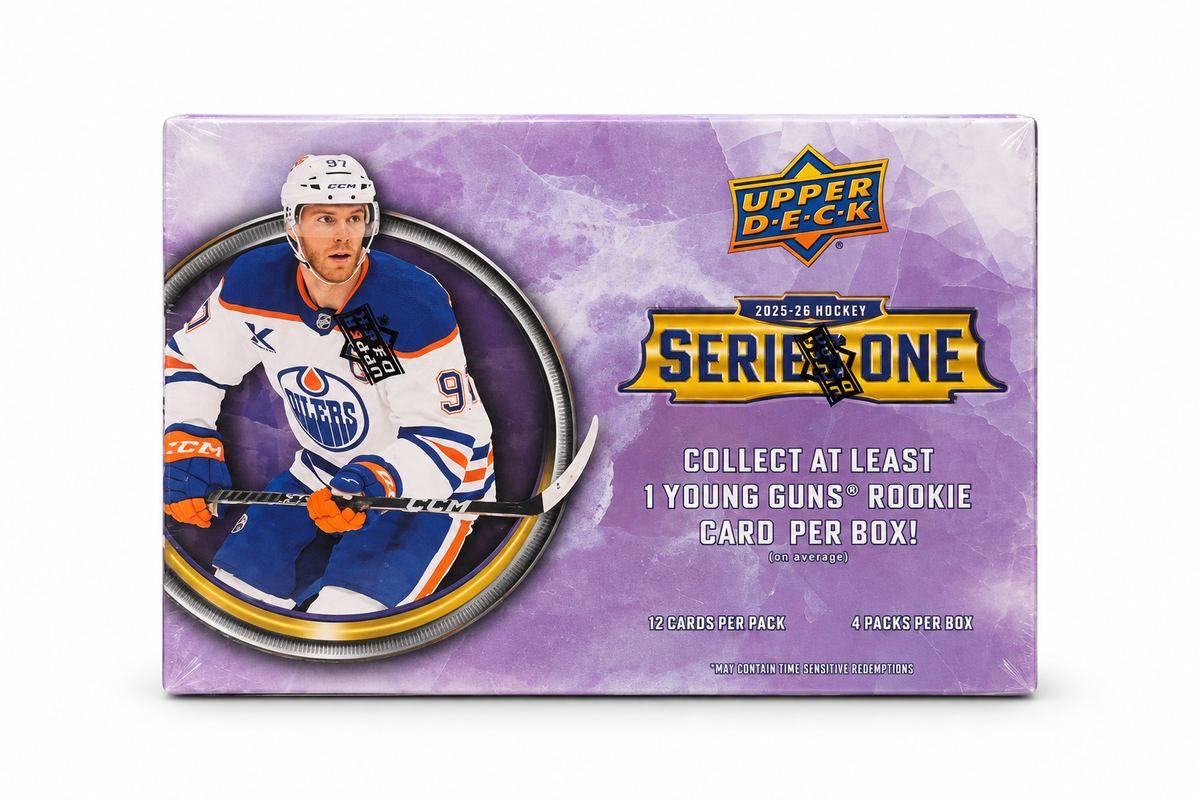 2025-26 Upper Deck Series One NHL Hockey Blaster Box – 4 Pack