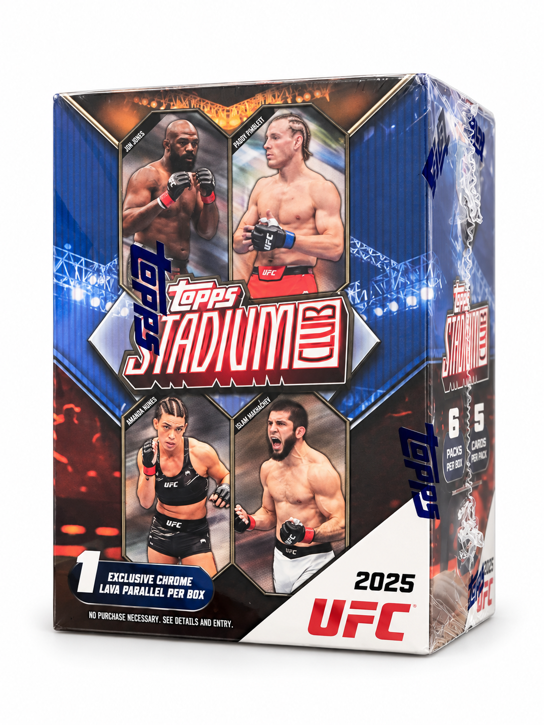 2025 Topps Stadium Club UFC Blaster Box – 30 Cards