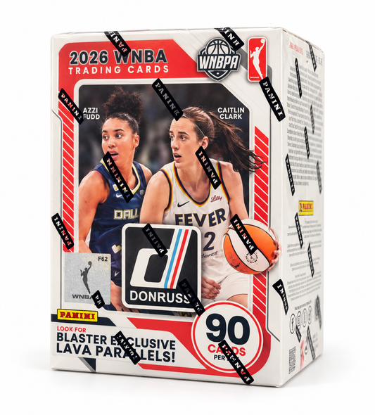 2026 Panini Donruss WNBA Blaster Box – 90 Cards