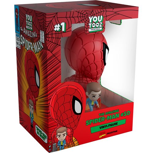 Marvel Comics Collection The Amazing Spider-Man #50 Vinyl Figure #1
Spider-Man Youtooz Vinyl Figures and Banks. Item Number: YT48539WN