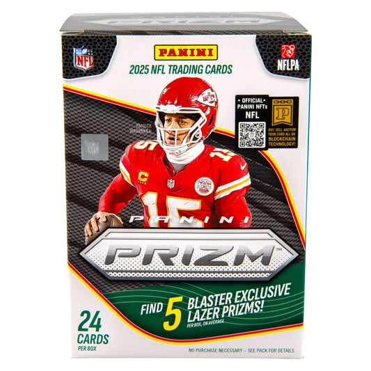 2025 Panini Prizm NFL Football Blaster Box – 24 Cards, 6 Packs, Disco Prizms
