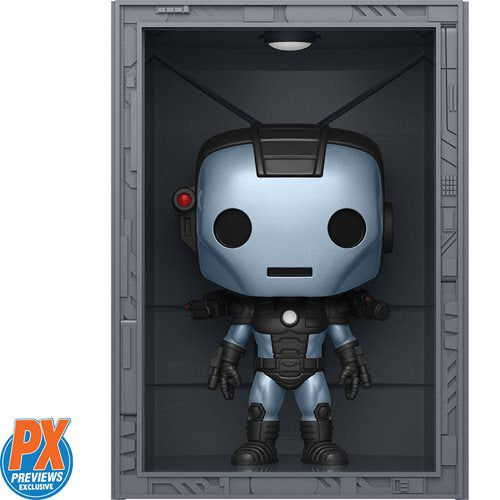 Marvel Iron Man Hall of Armor Iron Man Model 11 War Machine Deluxe Funko Pop! Vinyl Figure #1037 - Previews Exclusive