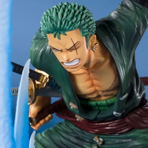 One Piece Roronoa Zoro Yakkodori FiguartsZERO Statue
One Piece Bandai Tamashii Nations Statues and Busts. Item Number: BLFBAS55277a