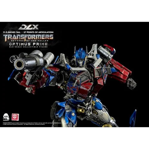 Transformers: Revenge of the Fallen Optimus Prime DLX Action Figure
Transformers Threezero Action Figures. Item Number: TH3Z0163a