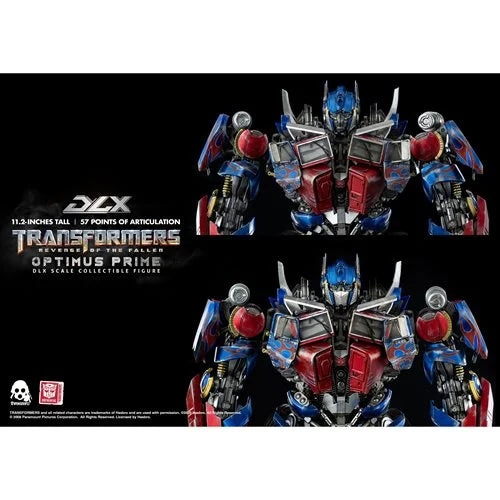 Transformers: Revenge of the Fallen Optimus Prime DLX Action Figure
Transformers Threezero Action Figures. Item Number: TH3Z0163a