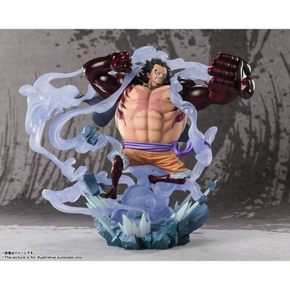 One Piece Monkey D. Luffy GEAR4 Battle of Monsters on Onigashima FiguartsZERO Statue. One Piece Bandai Tamashii Nations Statues and Busts. BLFBAS63903a