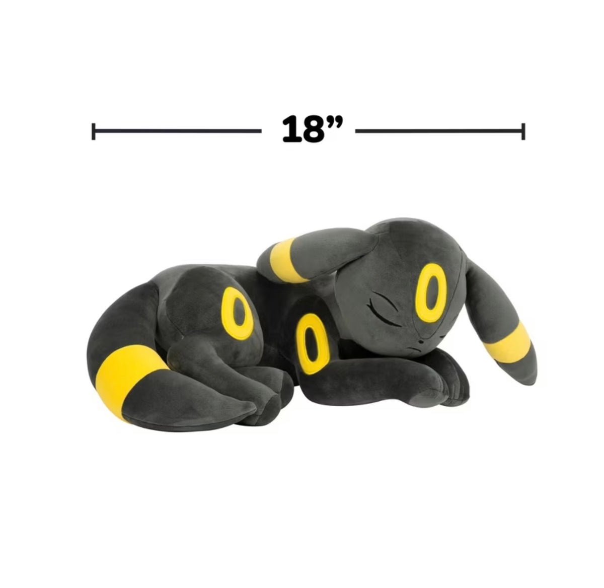 Pokémon Umbreon Sleeping Plush – 18 Inch