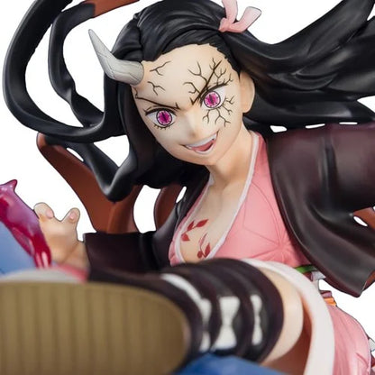 Demon Slayer: Kimetsu no Yaiba Nezuko Kamado Demon Form Advancing Version FiguartsZERO Statue
Demon Slayer Bandai Tamashii Nations Statues and Busts. BLFBAS63901a