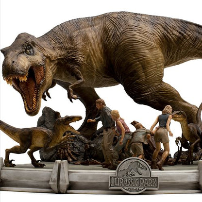 Jurassic Park The Final Scene Demi 1:20 Scale Diorama Statue
Jurassic Park Iron Studios Statues and Busts