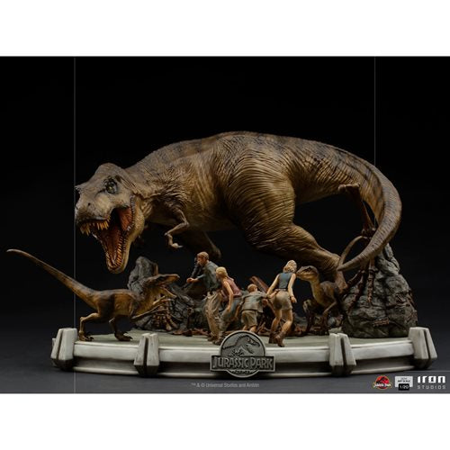 Jurassic Park The Final Scene Demi 1:20 Scale Diorama Statue
Jurassic Park Iron Studios Statues and Busts