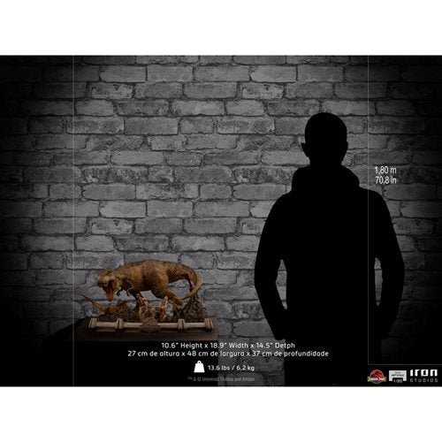 Jurassic Park The Final Scene Demi 1:20 Scale Diorama Statue
Jurassic Park Iron Studios Statues and Busts
