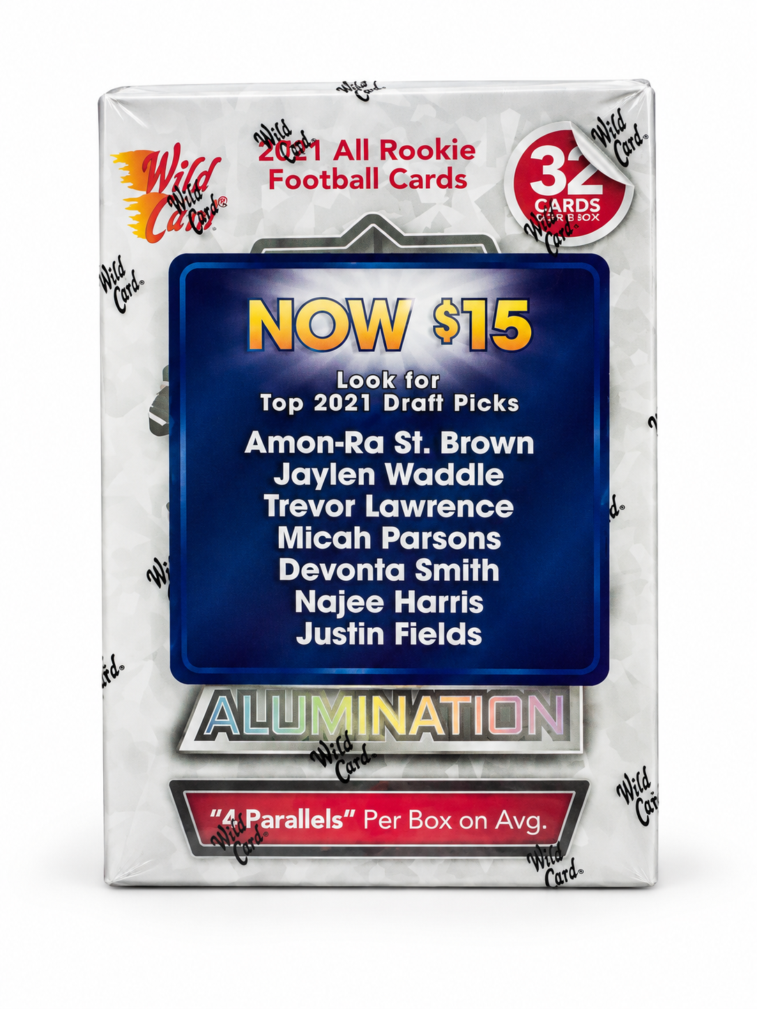 2021 Wild Card Alumination All-Rookie Football Blaster Box