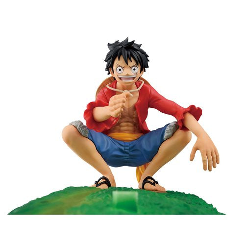 One Piece Monkey D. Luffy and Momonosuke TBA Ichibansho Statue
One Piece Ichibansho Statues and Busts. Item Number: BLFBAS65940a