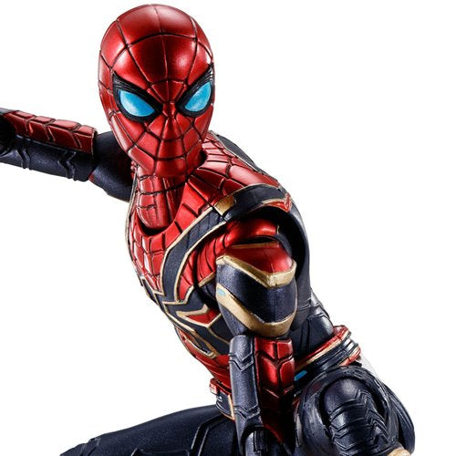 Spider-Man: No Way Home Iron Spider S.H.Figuarts Action Figure - Re-Issue
Spider-Man Bandai Tamashii Nations Action Figures Item Number: BLFBAS63986a