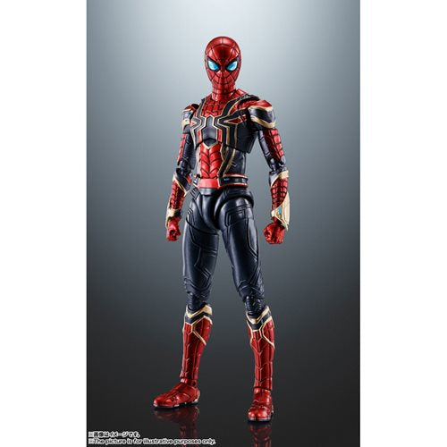 Spider-Man: No Way Home Iron Spider S.H.Figuarts Action Figure - Re-Issue
Spider-Man Bandai Tamashii Nations Action Figures Item Number: BLFBAS63986a