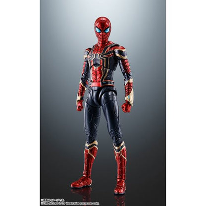 Spider-Man: No Way Home Iron Spider S.H.Figuarts Action Figure - Re-Issue
Spider-Man Bandai Tamashii Nations Action Figures Item Number: BLFBAS63986a