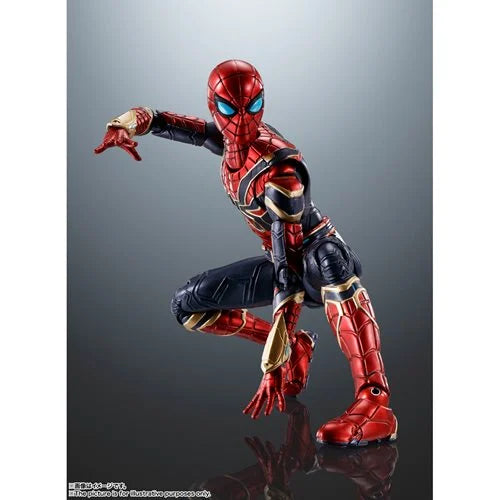 Spider-Man: No Way Home Iron Spider S.H.Figuarts Action Figure - Re-Issue
Spider-Man Bandai Tamashii Nations Action Figures Item Number: BLFBAS63986a