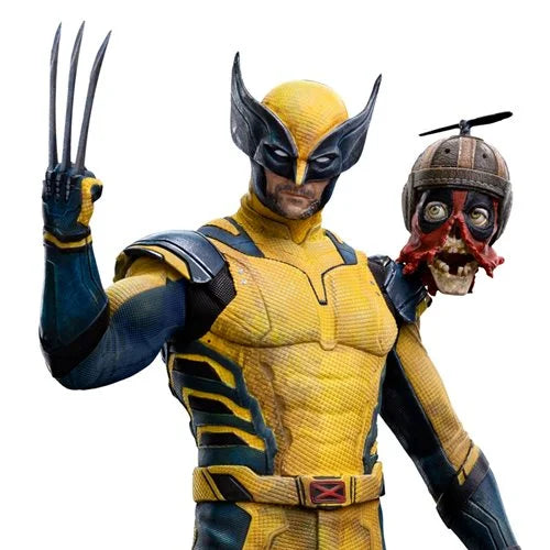 Deadpool & Wolverine Wolverine 1:10 Art Scale Limited Edition Statue
Deadpool Iron Studios Statues and Busts. Item Number: RN56296a