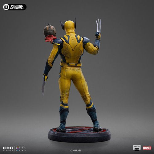 Deadpool & Wolverine Wolverine 1:10 Art Scale Limited Edition Statue
Deadpool Iron Studios Statues and Busts. Item Number: RN56296a
