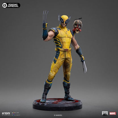 Deadpool & Wolverine Wolverine 1:10 Art Scale Limited Edition Statue
Deadpool Iron Studios Statues and Busts. Item Number: RN56296a