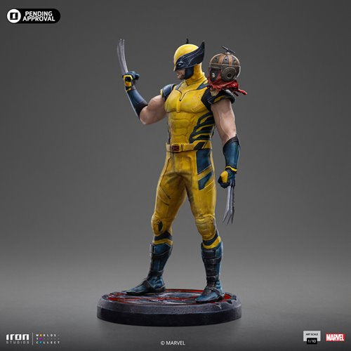 Deadpool & Wolverine Wolverine 1:10 Art Scale Limited Edition Statue
Deadpool Iron Studios Statues and Busts. Item Number: RN56296a