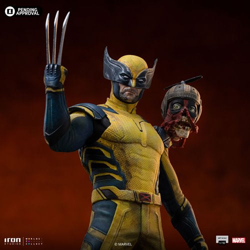 Deadpool & Wolverine Wolverine 1:10 Art Scale Limited Edition Statue
Deadpool Iron Studios Statues and Busts. Item Number: RN56296a