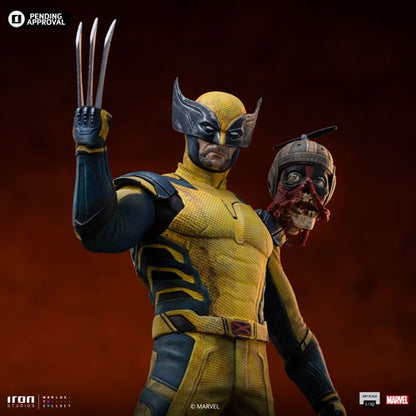 Deadpool & Wolverine Wolverine 1:10 Art Scale Limited Edition Statue
Deadpool Iron Studios Statues and Busts. Item Number: RN56296a