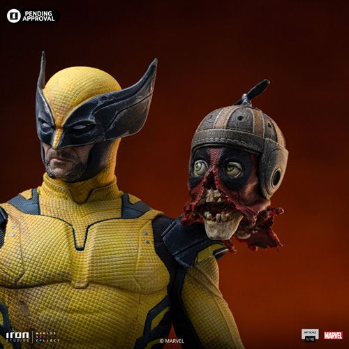 Deadpool & Wolverine Wolverine 1:10 Art Scale Limited Edition Statue
Deadpool Iron Studios Statues and Busts. Item Number: RN56296a
