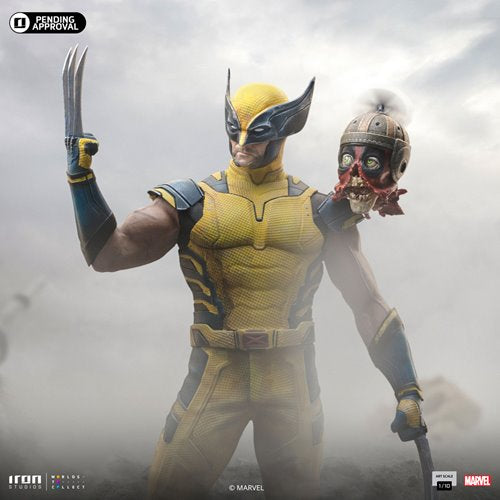 Deadpool & Wolverine Wolverine 1:10 Art Scale Limited Edition Statue
Deadpool Iron Studios Statues and Busts. Item Number: RN56296a