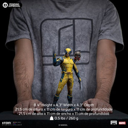 Deadpool & Wolverine Wolverine 1:10 Art Scale Limited Edition Statue
Deadpool Iron Studios Statues and Busts. Item Number: RN56296a