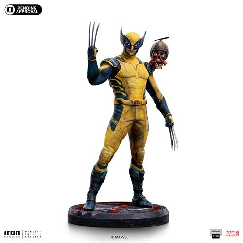 Deadpool & Wolverine Wolverine 1:10 Art Scale Limited Edition Statue
Deadpool Iron Studios Statues and Busts. Item Number: RN56296a