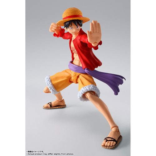 One Piece Monkey D. Luffy The Raid on Onigashima S.H.Figuarts Action Figure
One Piece Bandai Tamashii Nations Action Figures. Item Number: BLFBAS64929a