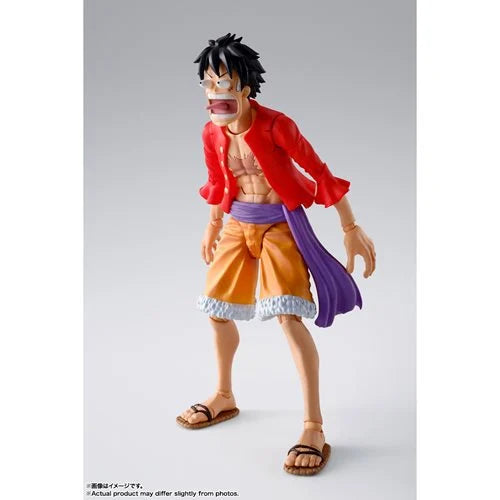 One Piece Monkey D. Luffy The Raid on Onigashima S.H.Figuarts Action Figure
One Piece Bandai Tamashii Nations Action Figures. Item Number: BLFBAS64929a