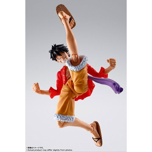 One Piece Monkey D. Luffy The Raid on Onigashima S.H.Figuarts Action Figure
One Piece Bandai Tamashii Nations Action Figures. Item Number: BLFBAS64929a