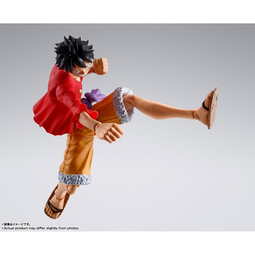 One Piece Monkey D. Luffy The Raid on Onigashima S.H.Figuarts Action Figure
One Piece Bandai Tamashii Nations Action Figures. Item Number: BLFBAS64929a